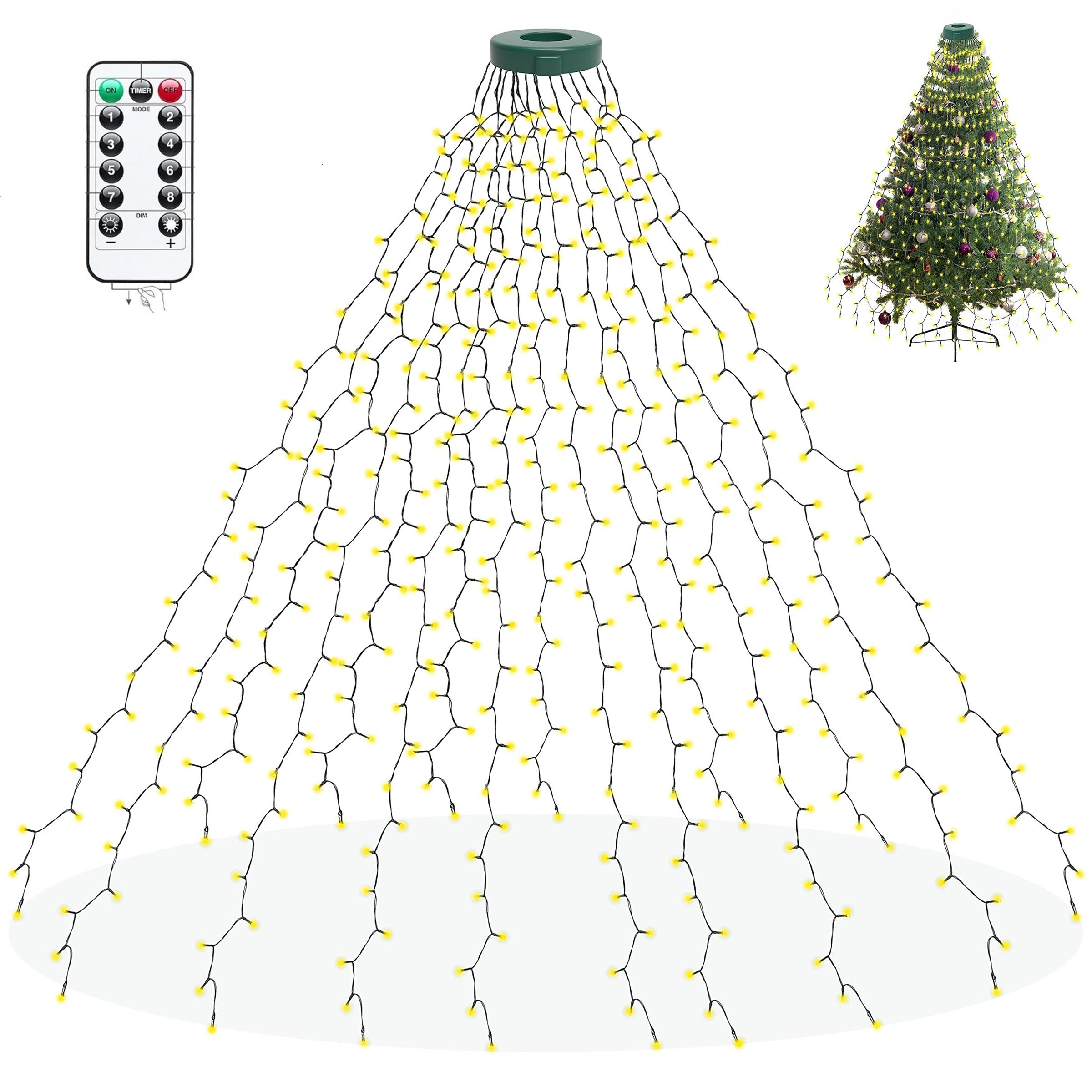 LED String Light, 6.5FT Multi Mode LED String Light with 8 Light Modes & Memory Function, String Light with Timing Function & Remote Control for Christmas Decorations