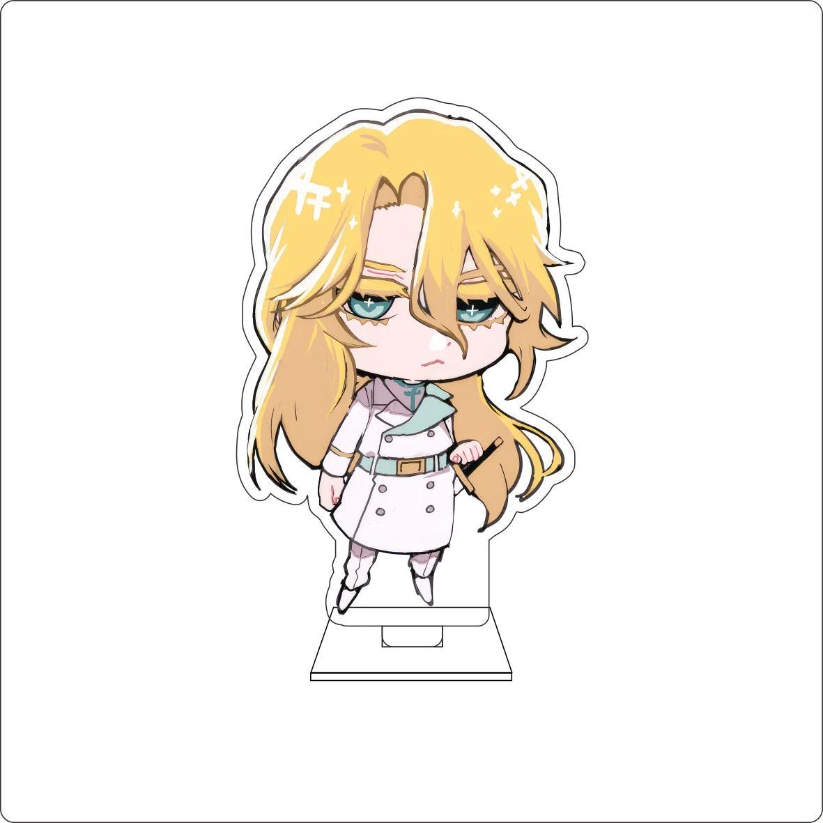 2026 New hot item 10CM Anime BLEACH Cosplay Cute Acrylic Figure Stand Plate Urahara Kisuke Inoue Orihime Kurosaki Ichigo Ornaments Gifts