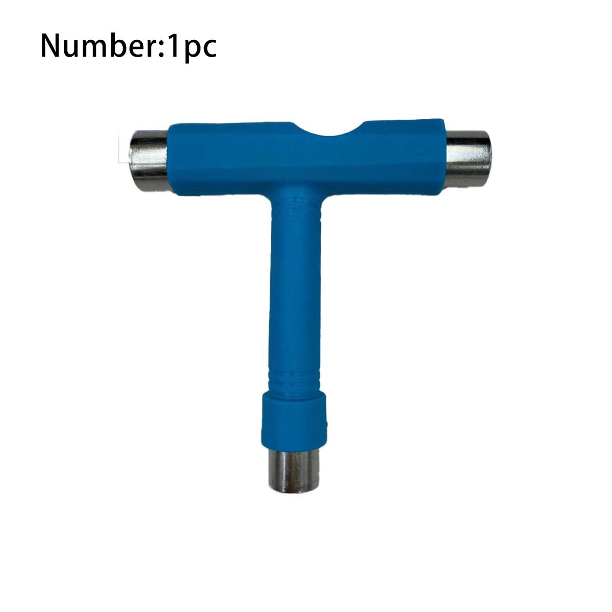 1pc Skateboard Tool Kit, T-Type L-Type Wrench Set, Universal for Longboard Quad Wheels, Bridge Pin Adjustment Installation Repair