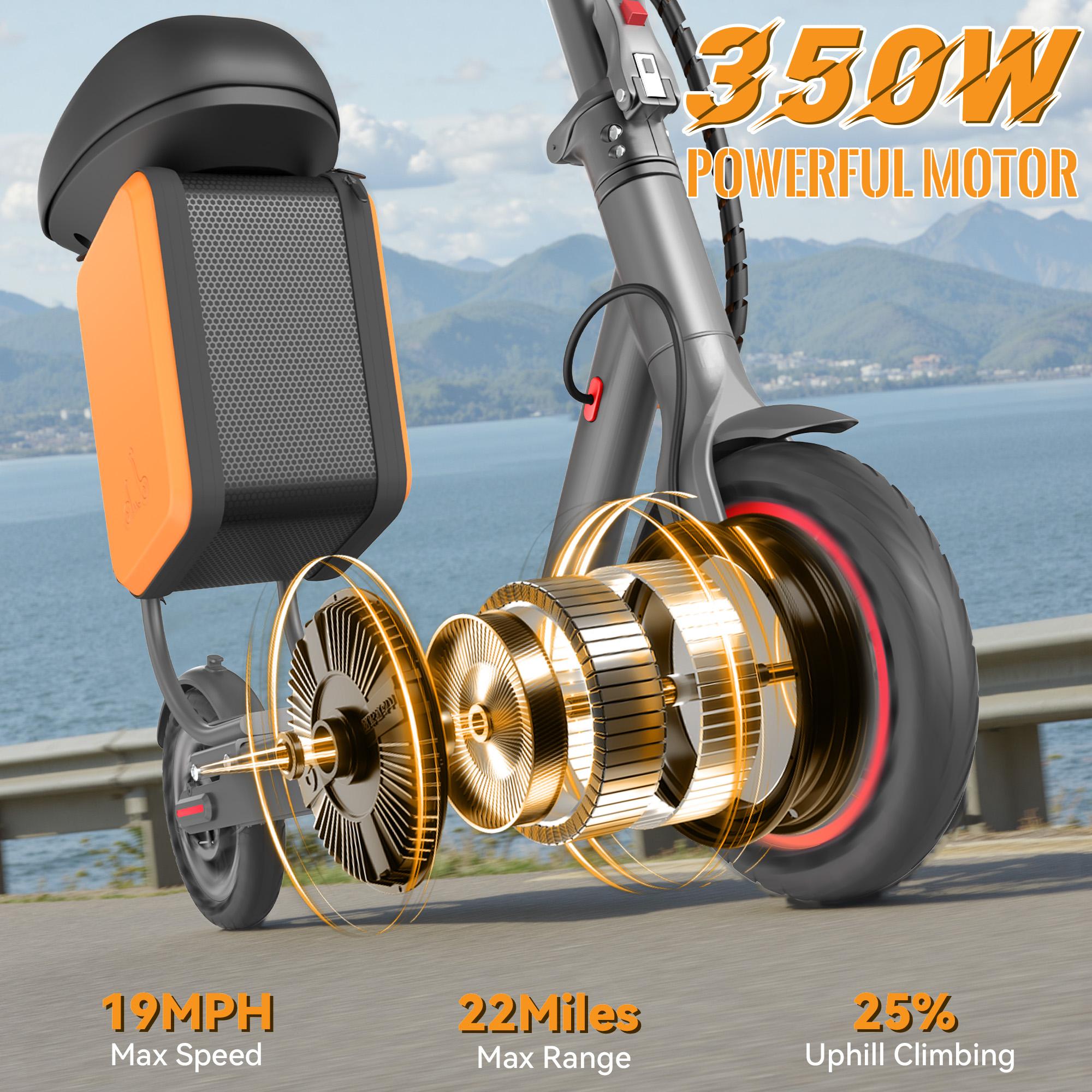 【AOPO】Electric Scooter with Seat - 8.5" Solid Tire, Powerful 350W Motor, 19 MPH Top Speed, 16 Miles Max Range, 264LBS Load Capacity, Aluminum Alloy Frame, Foldable, the Perfect Gift for Family and Friends, Ideal for Adults & Teens for Commuting. SpringSta 【AOPO】Electric Scooter with Seat - 8.5" Solid Tire, Powerful 350W Motor, 19 MPH Top Speed, 16 Miles Max Range, 264LBS Load Capacity, Aluminum Alloy Frame, Foldable, the Perfect Gift for Family and Friends, Ideal for Adults & Teens for Commuting. SpringSta