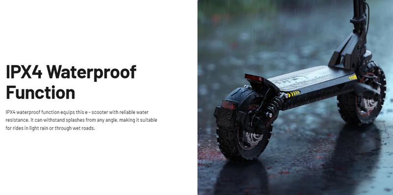 【Christmas Gifts】Powerful Off-Road Folding Electric Scooter, 2000W /1000W Motor, 38 MPH/28 Top Speed,50/43 Miles Long Range, 10"/11 Off Road Pneumatic Tires, Double Braking Systems, with APP, Storage Bag, 330LBS Max Load