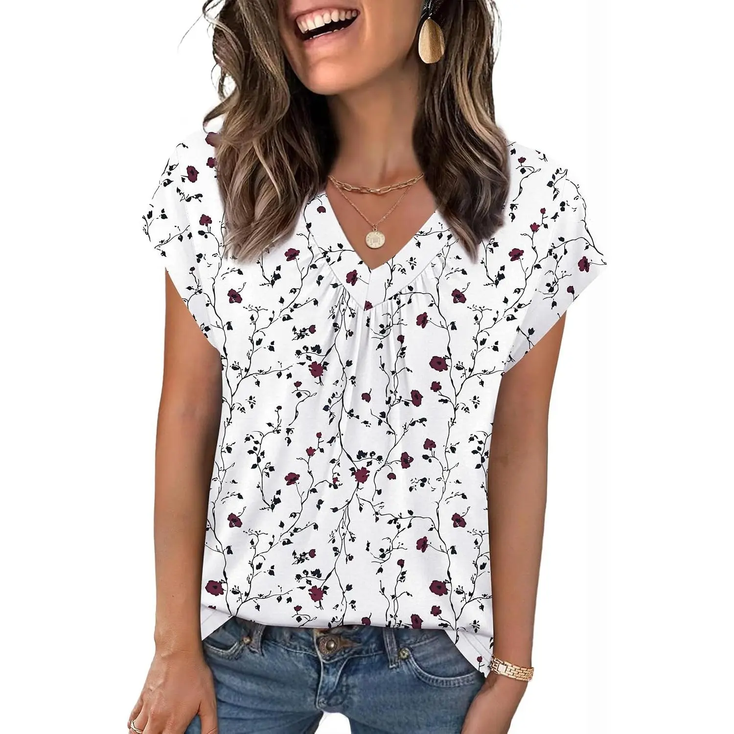 Sf224 Floral Printed
