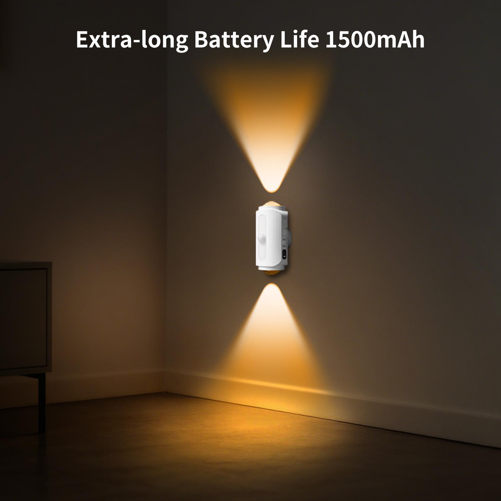 Rainbow Gradient Ambient Night Light Smart Sensor, Magnetic Mounting Perfect for Bedrooms, Courtyards, Staircases Birthday Gift, Christmas Present