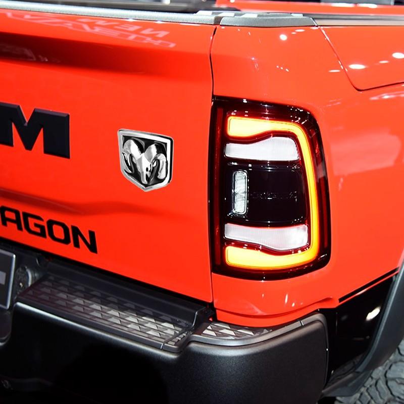 3D Metal Car Sticker RAM Head Emblem Decoration for Dodge RAM Caliber 1500 Caliber Challenger Charger Car Accessories