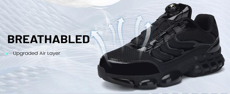 Steel Toe Shoes for Men Women Indestructible Work Shoes Lightweight Steel Toe Sneakers Women Safety Shoes Puncture Proof Composite Toe Shoes