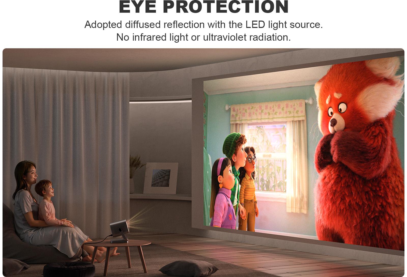 VOPLLS Netflix Certified Portable Projector Native 1080P Gaming | Outdoor Movie Mini Projector with Dual Auto Focus & Keystone Correction | 3D Dolby Audio, WiFi 6 & Bluetooth 5.0 | 50% Zoom for Home Theater, Camping, (600 ANSI Lumen, HDMI/USB-C)