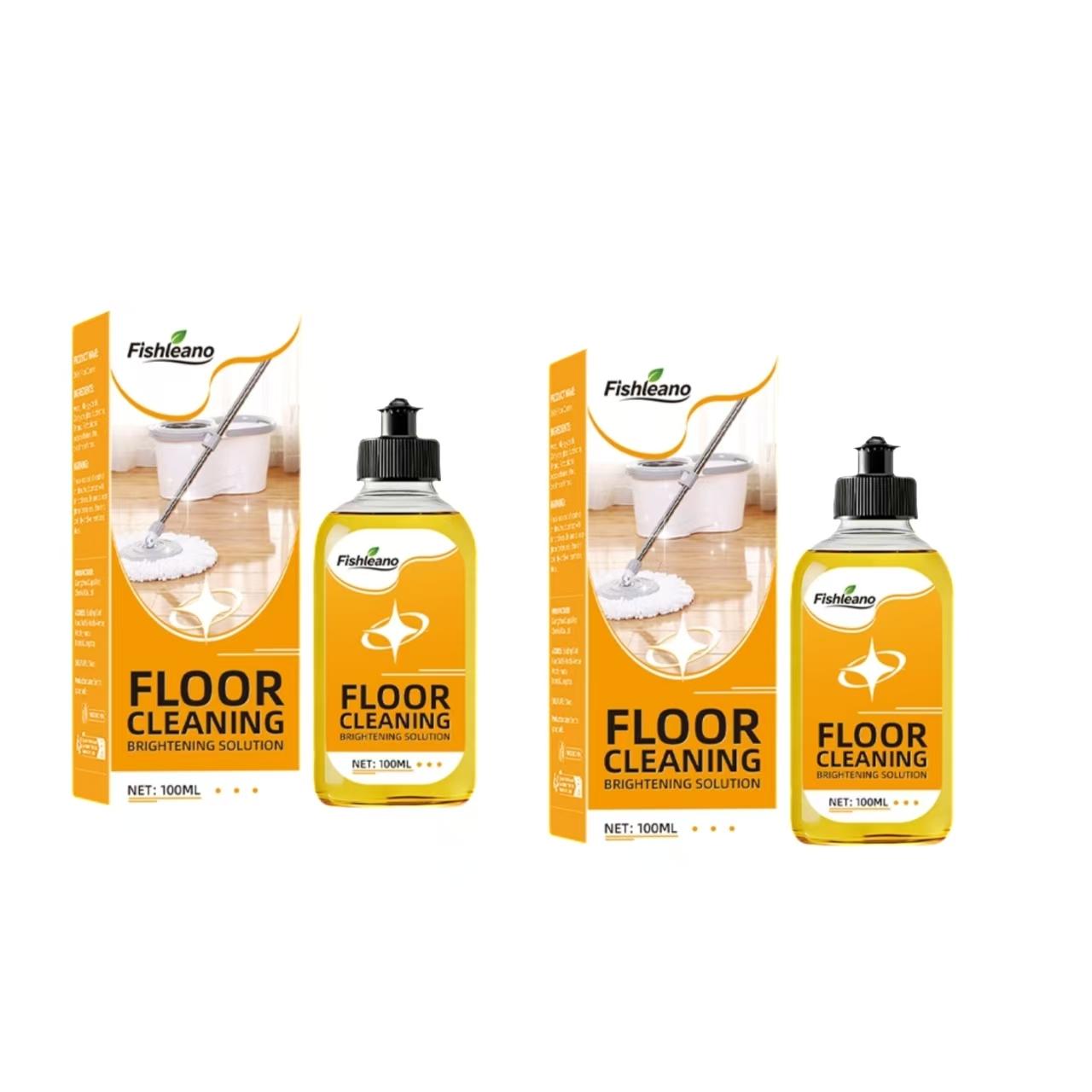 Kitchen Floor Tile Cleaner Liquid, Stain Remover Brightener Deodorizer, 1ps/2ps Scented Mopping Cleaning Solution, Home Care Essential