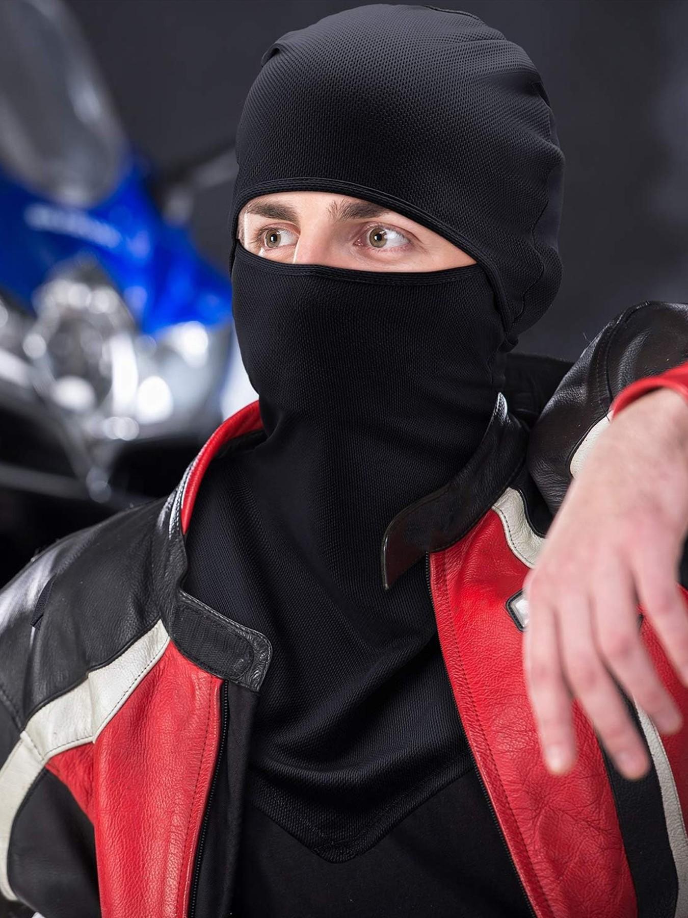 3 Piece Balaclava Face Cover Sun Protection Neck Cover Summer Balaclava Motorcycle Face Mask for Men Women Balaclava Face Cover Breathable Long Neck Covers Summer Neck Protector for Men Sun Protection