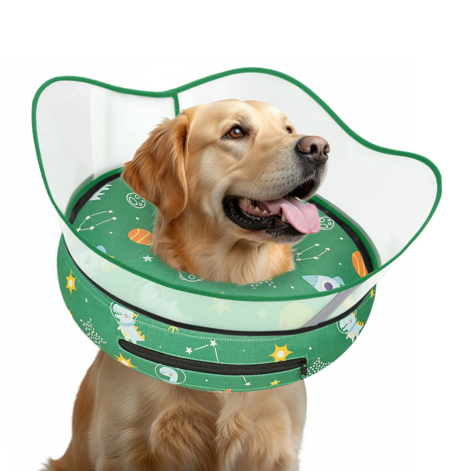 Supet Raised Inflatable Dog Recovery Cone Collar