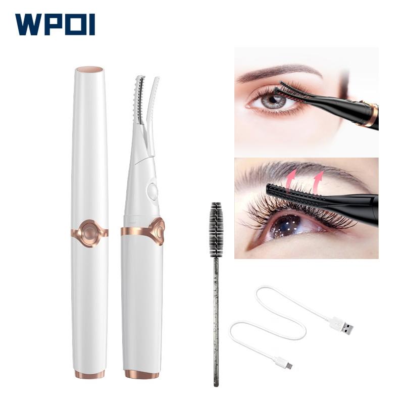 Electric Eyelash Curler for Women, Heated Lash Curler with 3 Temperature Settings, Fast Heating, Rechargeable, Anti-Scald Design, Best Gift