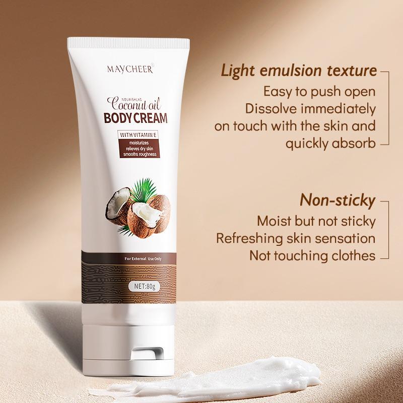 MAYCHEER Coconut Oil Body Lotion Hydrating Moisturizing Body Moisturizing Hydrating Moisturizing