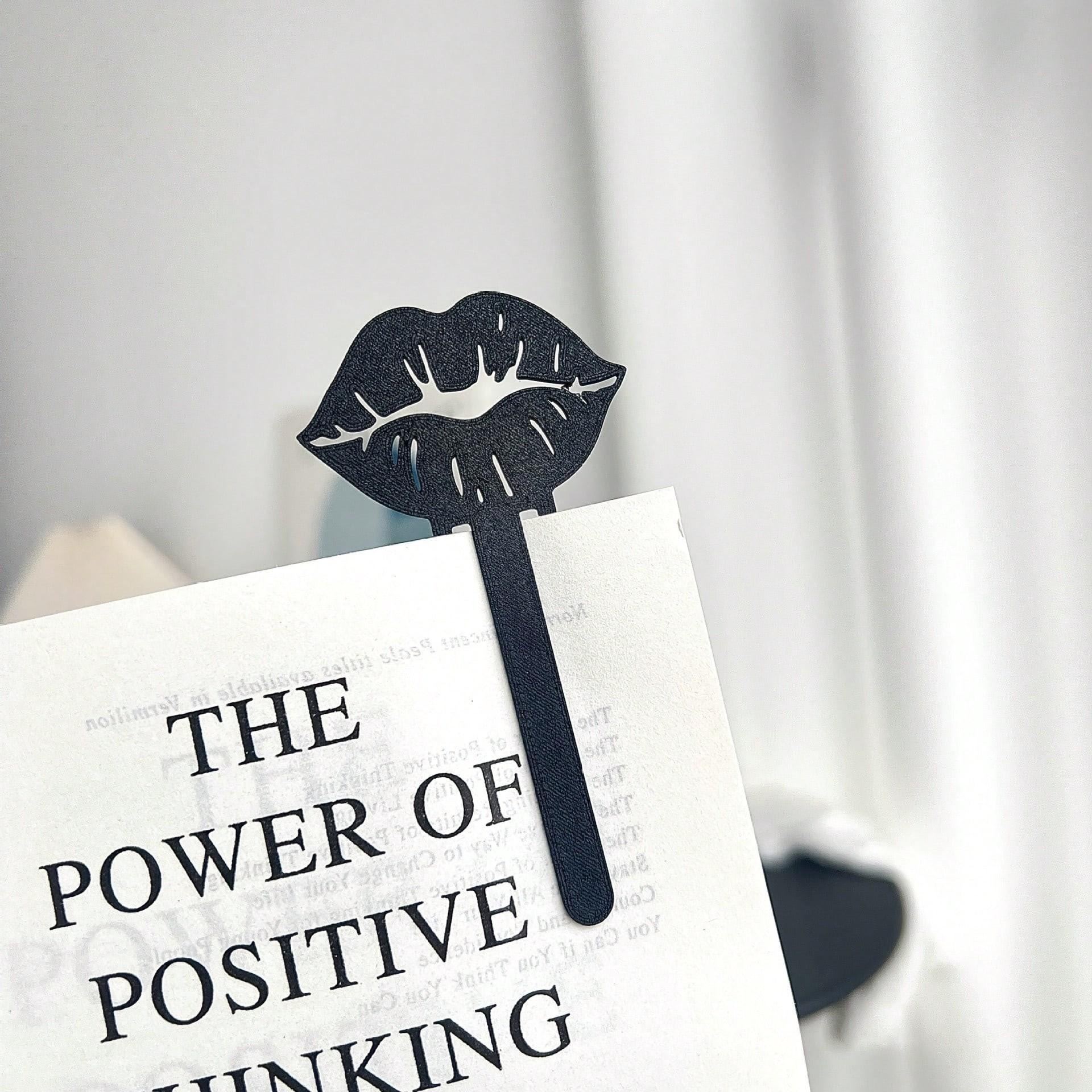 Lip Bookmarks, Fun Bookmarks for Teachers, Students, and Reading Enthusiasts, Ideal for School, Office, Library, Bookstore