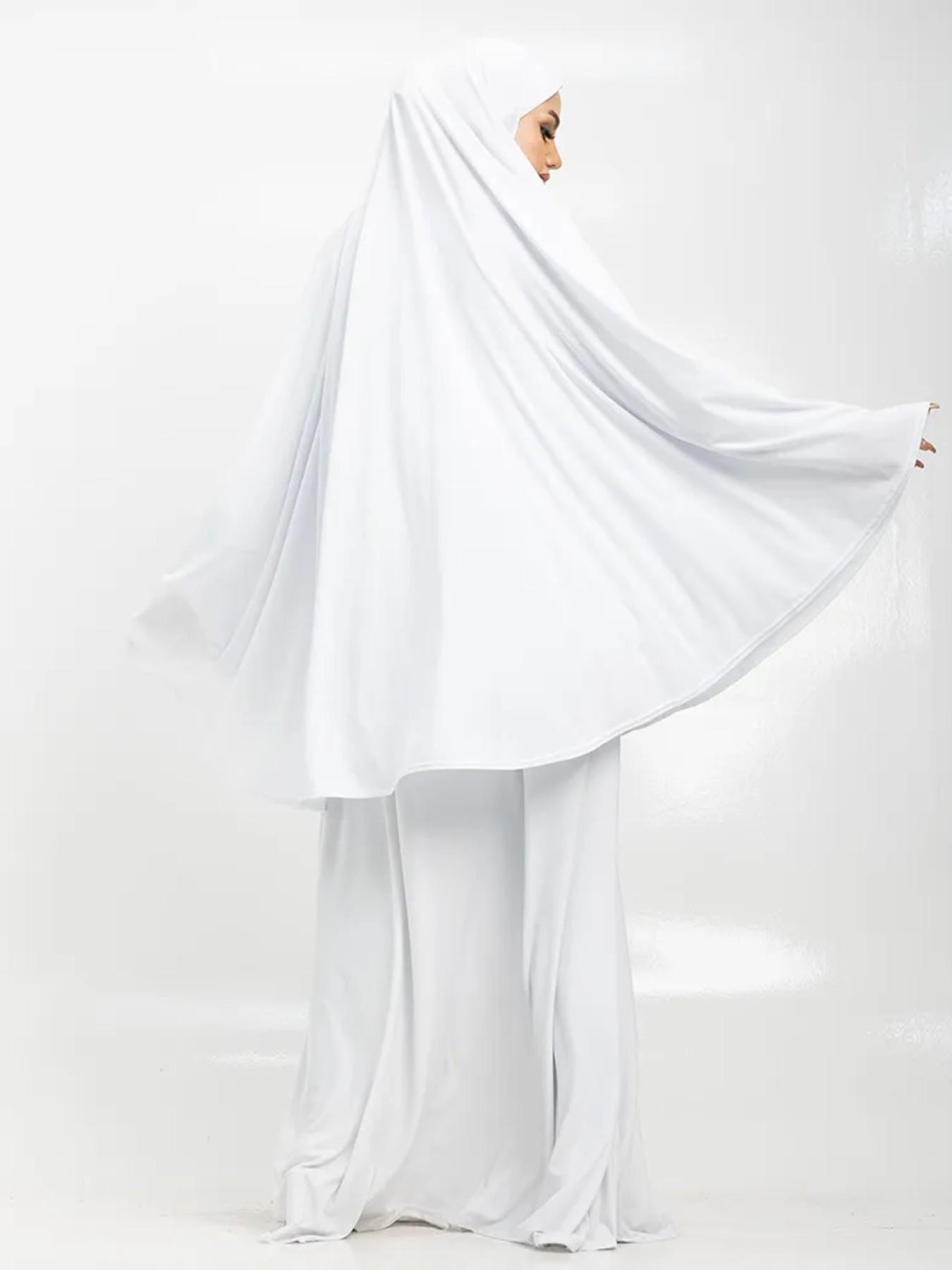 Women's Elegant Modesty Muslim Hijab Scarf, Soft Lightweight Long Headscarf for Ramadan Abaya Daily Wear Special Occasions