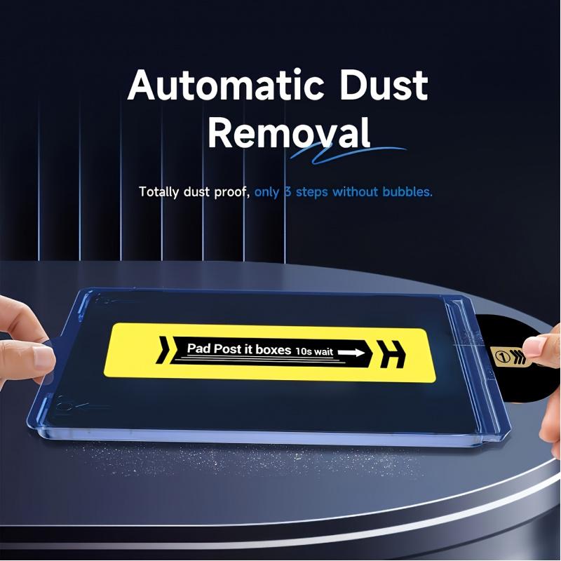 1 piece dust-free installation screen protector suitable for the 10th generation iPad 10.9inch (2022), equipped with automatic installation tool (alignment kit). Compatible with Face ID and Apple Pencil, made with ultra-durable tempered glass.