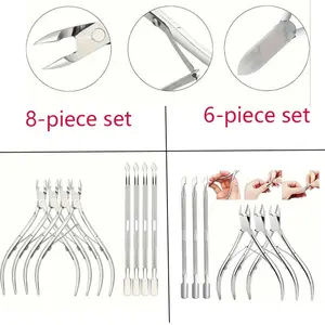 Professional Nail Clipper Set, Stainless Steel Nail Trimmer, Nail Clippers, Nail Nippers, Manicure & Pedicure Tool for Home & Salon Use