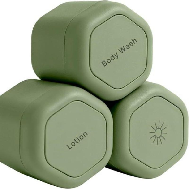 Travel Essentials Capsule Set, Portable Wash & Care Products, Compact Travel Capsules, Ideal for On-The-Go Use, Easy-To-Carry Containers