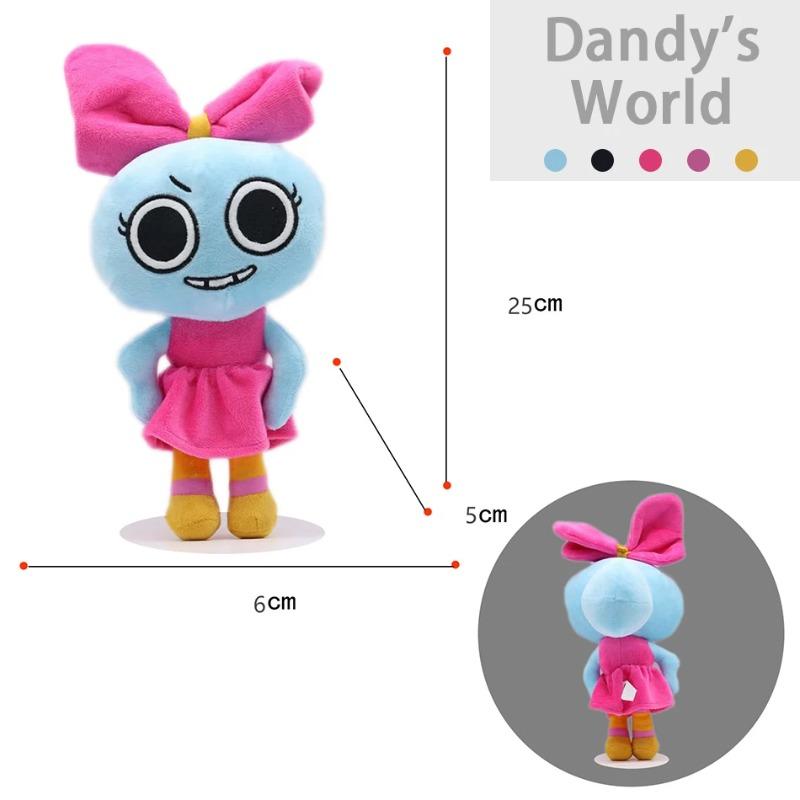 Dandy's World Plush Set 8pcs Game Character Stuffed Doll Collectible Gift