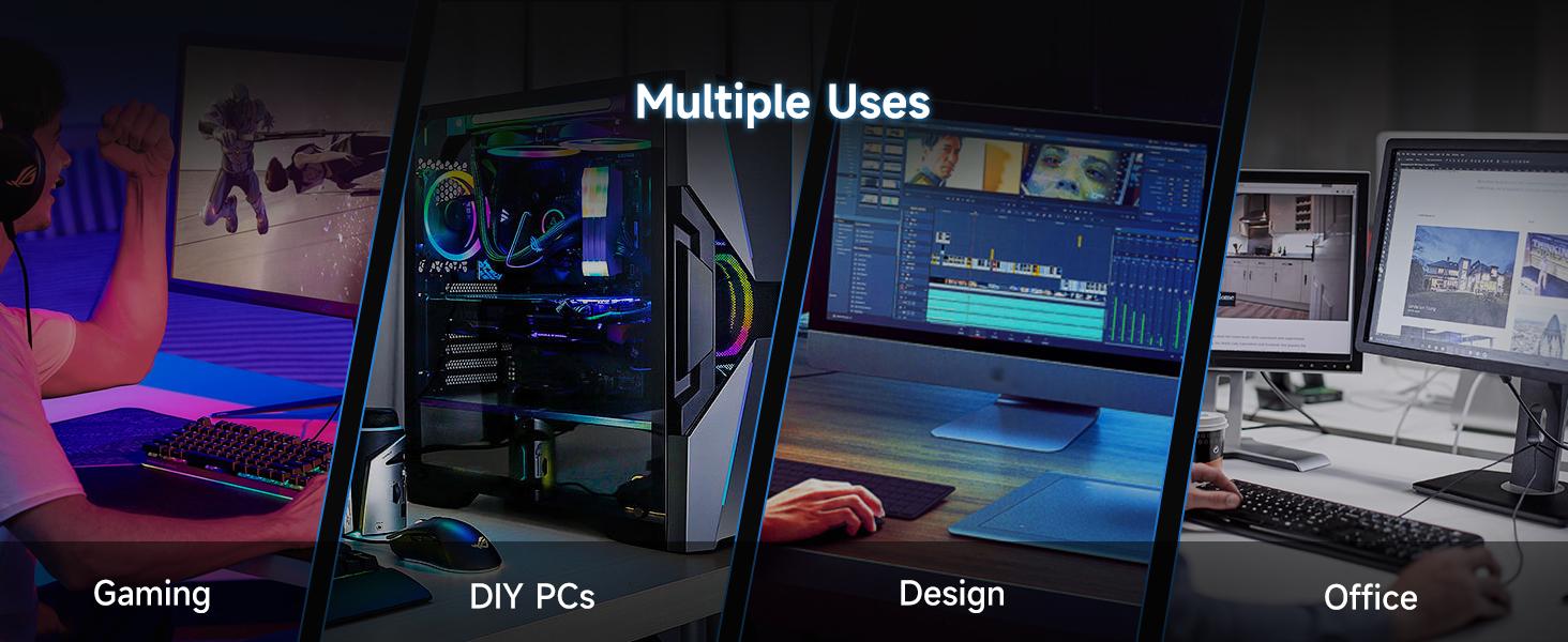 FANXIANG S880 1TB NVMe SSD, PCIe 4.0 M.2 2280 for PS5/Gaming/Computing, Internal Solid State Drive, Sequential Read/Write Speeds Up to 7300/7100MB/s