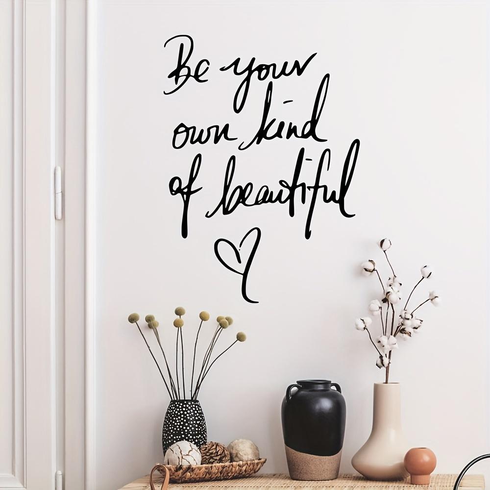 Creative Heart Pattern Decorative Wall Sticker, Waterproof Self-Adhesive Removable PVC Decal, Home Decor Gift for Living Room Bedroom