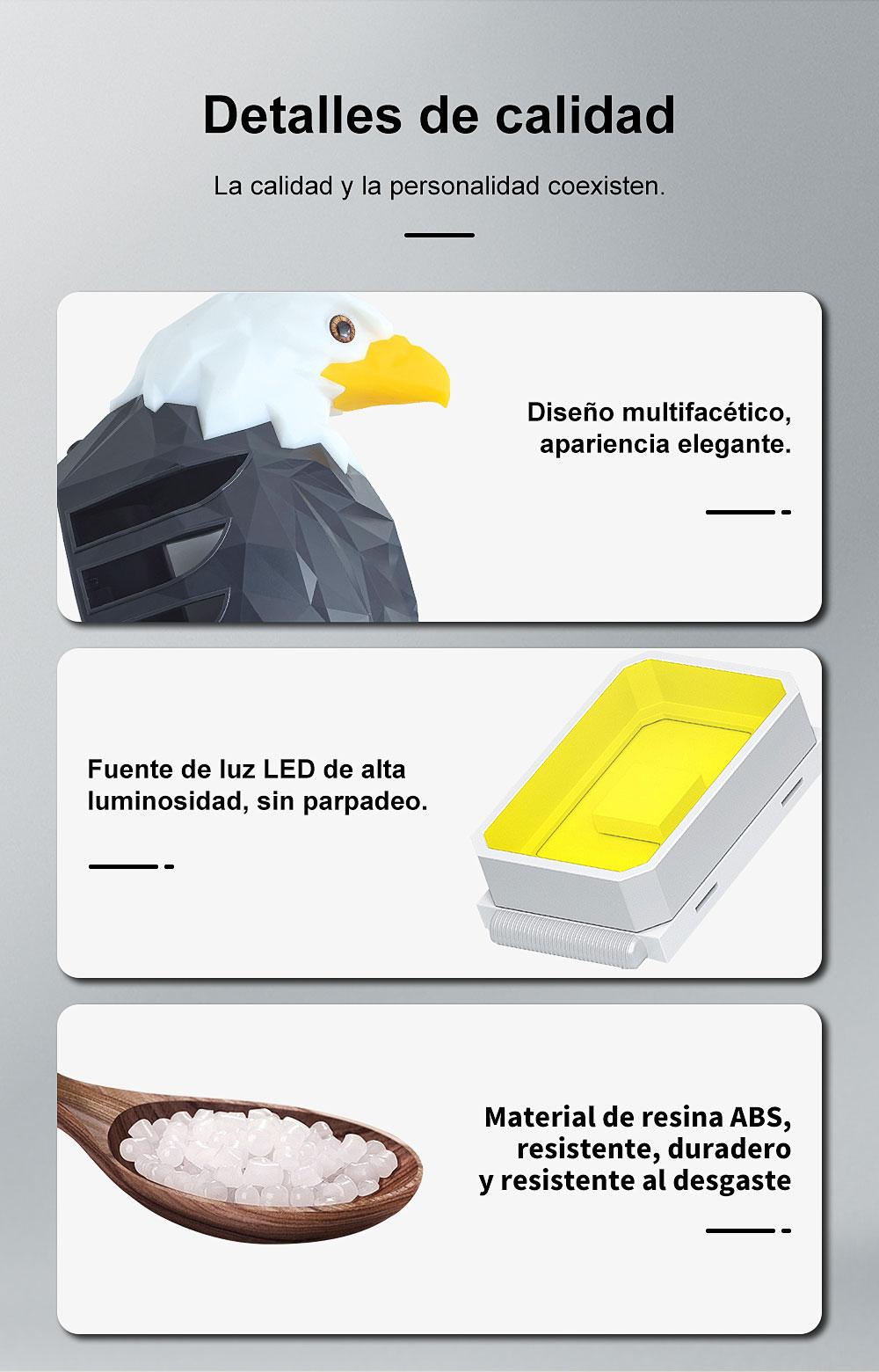 The Bald Eagle Wall Light,Halloween Gifts,Decorations for home,Eagle Night Light with Remote Control,Holiday Gifts for All, Gifts for Women, Gifts for Men