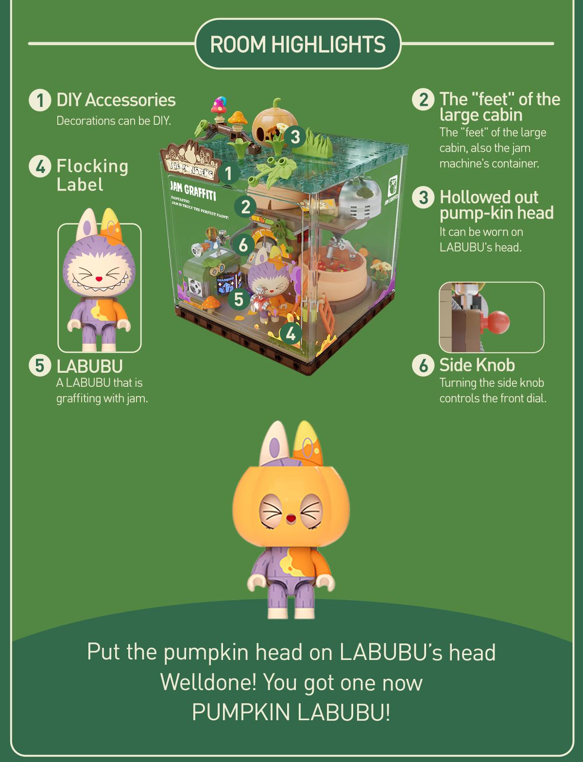 POP MART THE MONSTERS Forest Secret Base Series Blocks Part 1