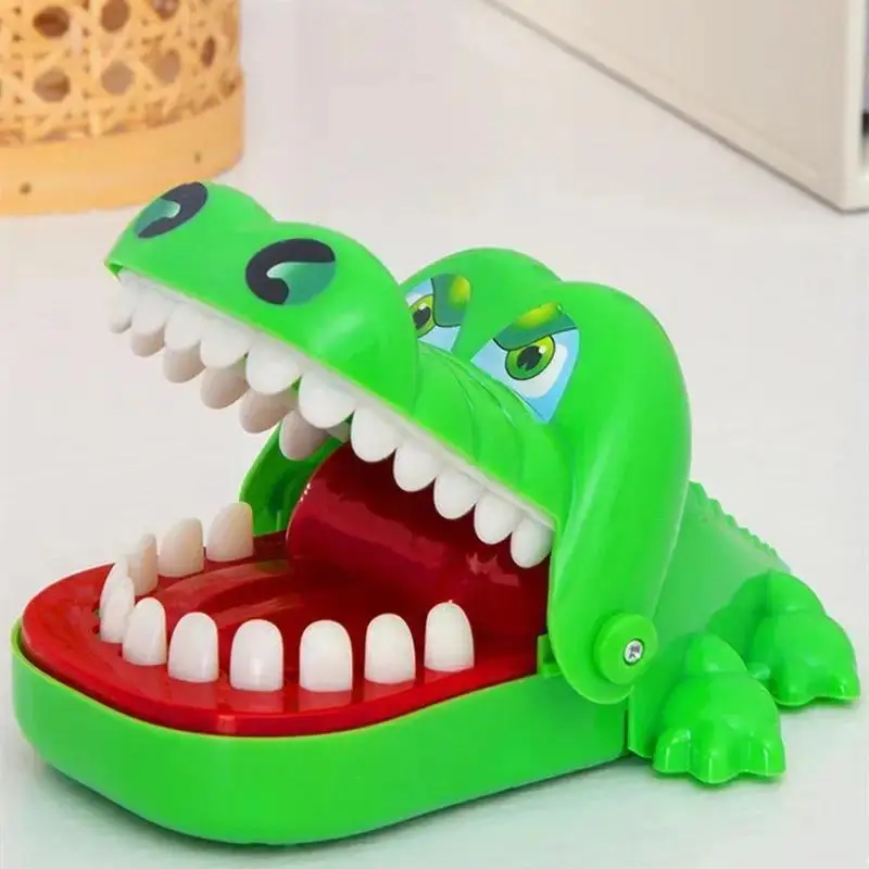 Children's Lucky Game Crocodile Bite Toy Shark Tooth Extraction Parent Child Interactive Game Bite Toy Children's Trick Prop