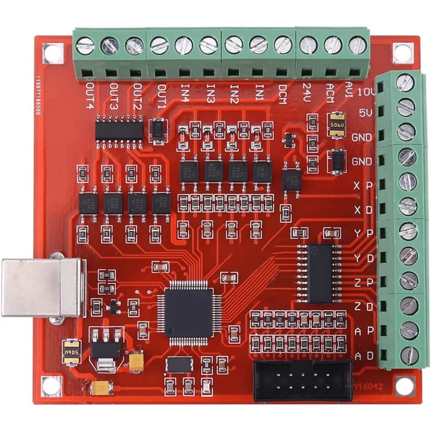 USB Controller CNC Board Stepper Motor Control 100Khz for CNC Engraving Servo Motor