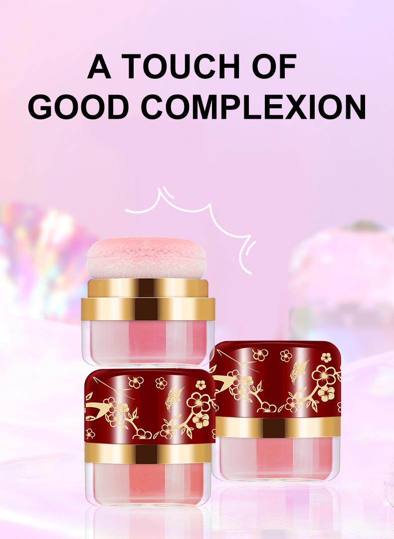 3 boxes,makeup set kit,Lazy blush, quick makeup, with a small mirror, makeup at any time, 3 color blush, enhance color, cosmetics,Valentine's Day gift,Holiday gift 3 boxes,makeup set kit,Lazy blush, quick makeup, with a small mirror, makeup at any time, 3 color blush, enhance color, cosmetics,Valentine's Day gift,Holiday gift