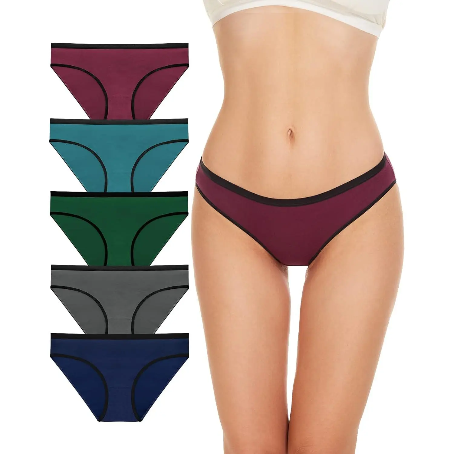 5 Pack-dark Color