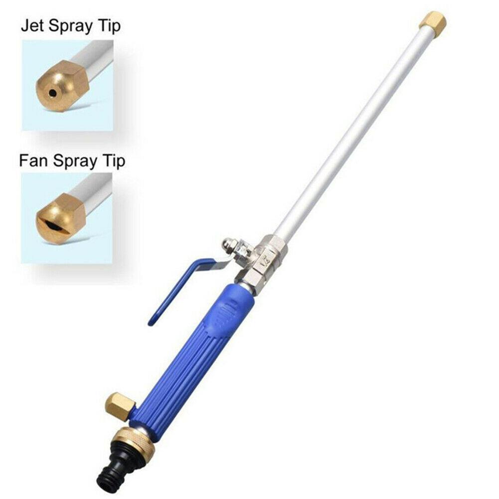 Jet Nozzle Power Washer for Garden Hose, Includes 2 High-Pressure Nozzles and Quick Connectors |   Hydro Jet High Pressure Washer Tools for Car Wash, Patio, Driveway & Outdoor Cleaning