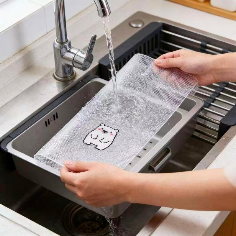 Kitchen Cabinet Shelf Liner Roll, Eva Waterproof Refrigerator Pad, Easy Meal Mat, Non-Stick Drawer Lining, Modern Style