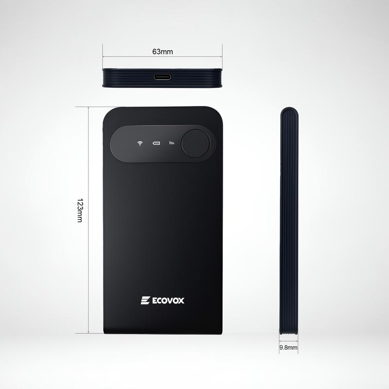 ECOVOX 2026 Upgraded Portable Mini WiFi Hotspot High-Speed 4G Data Global Coverage No SIM Card Required, Tri-Band Car/RV/Travel WiFi Router ECOVOX 2026 Upgraded Portable Mini WiFi Hotspot High-Speed 4G Data Global Coverage No SIM Card Required, Tri-Band Car/RV/Travel WiFi Router