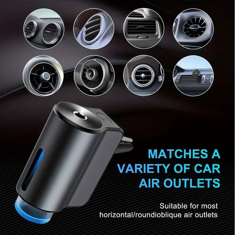 Rechargeable Car Air Freshener Diffuser - 3*10ml Natural Perfume Essential Oil,Adjustable Concentration Scent