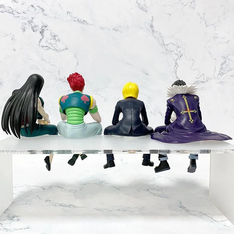 Anime Hunter X Hunter 11-14cm Gon Freecss Alluka Zoldyck Action Figure Chrollo Lucilfer/Kurapika PVC Model Figure Toys Kids Gift