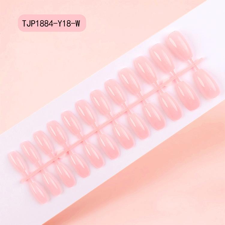 Solid color ballet nail tips wholesale, uncoated UV false nail patches, extra-long manicure press-on nails, Red Press on Nails Glossy Almond Shape Fake Nails Valentines Day Nails for Women