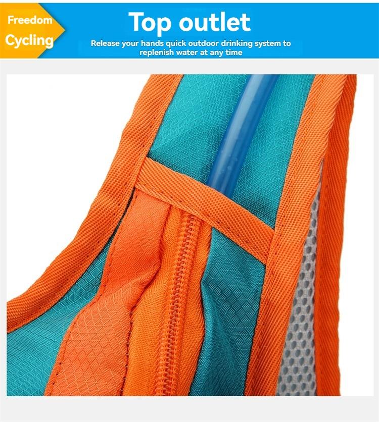 Lightweight Outdoor Cycling Backpack, Large Capacity Waterproof Hiking Climbing Bag, Breathable Comfort Sports Travel Shoulder Pack