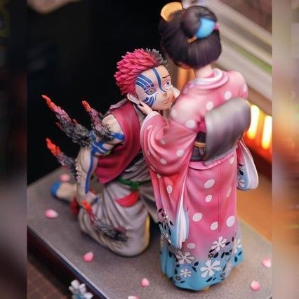 Mitsuri Model Gk Statue, Demon Slayer Anime Figure Collection, Decorative Collectible Figurine, Perfect Gift for Fans