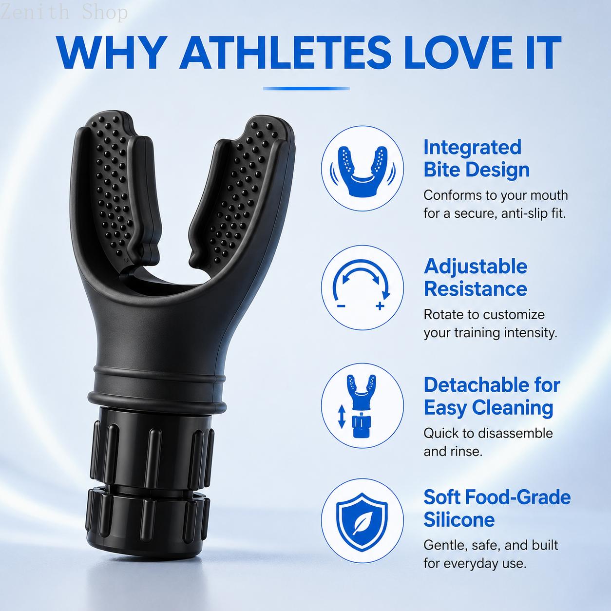 Portable Breathing Trainer - Adjustable Resistance Settings, Lightweight, Easy-to-Clean Exercise Equipment for Agility Training, Home Workout Gear, Enhanced Strength and Endurance,summerwins Portable Breathing Trainer - Adjustable Resistance Settings, Lightweight, Easy-to-Clean Exercise Equipment for Agility Training, Home Workout Gear, Enhanced Strength and Endurance,summerwins