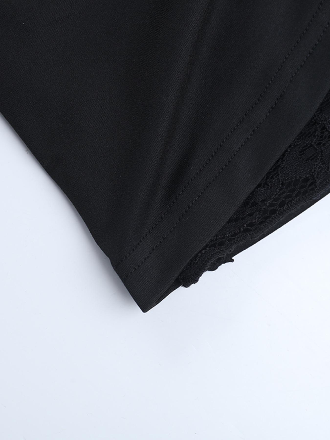 Lace Cutout Mini Sexy Dress, Women's Fashionable Short Sleeveless Party Gown, Elegant Summer Casual Wear, Perfect for Night Out