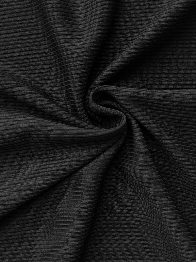 Womens Ribbed Romper Short Sleeve Jumpsuit Stretchy Bodysuit Slim Fit One Piece Casual Lounge Outfit Solid Black Soft Knit Fabric Bodycon Playsuit Crew Neck Summer Casual Wear High Stretch Figure Hugging Streetwear Minimal Chic Style