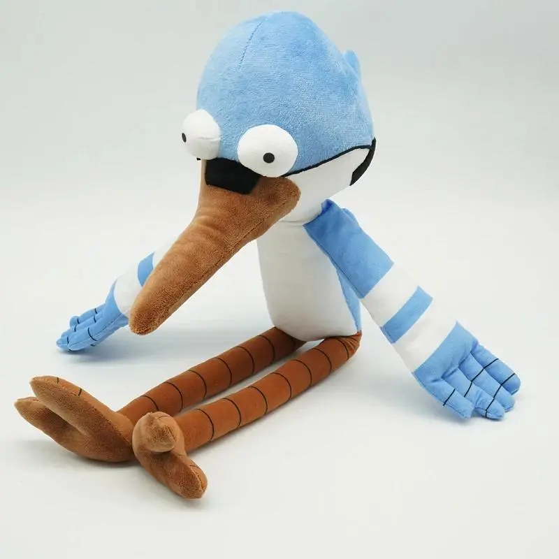 Latest Super Cute Cosplay Cartoon‌ Regular Work Show Character Rigby / Mordecai Plush Toys Anime Animation Stuffed Plushie Doll