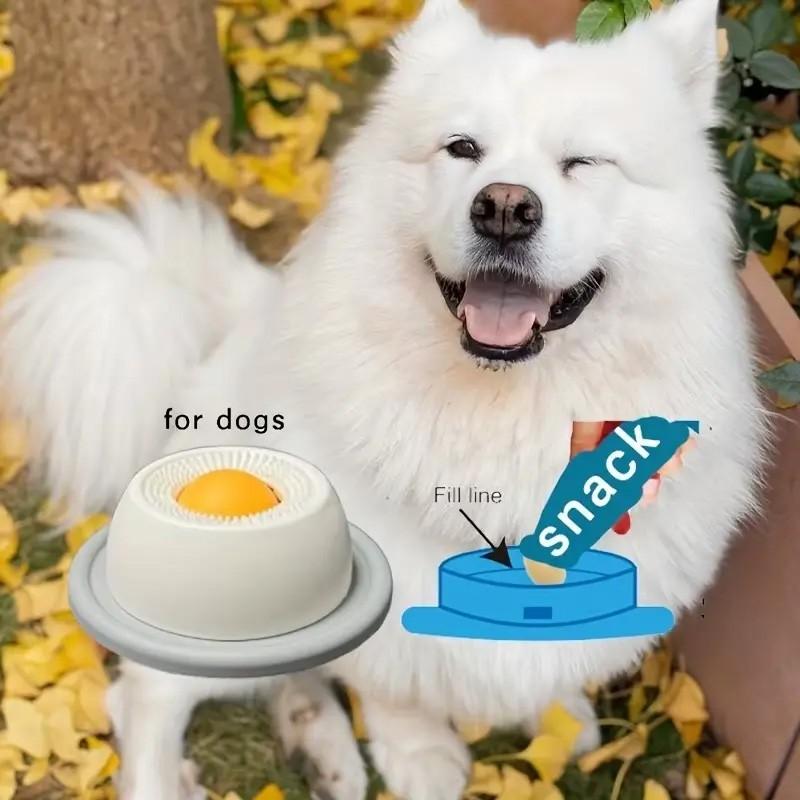 🐾 Promote Healthy Digestion | 1 Pc Pet Slow Feeder Plate | Interactive Dog Cat Snack Bowl