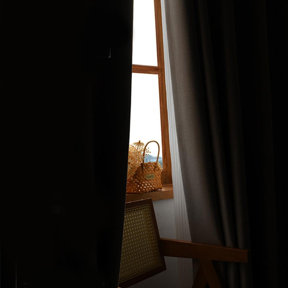 Double-Sided Linen Curtains, Light Blocking Drapes for Living Room & Bedroom, Farmhouse Style, Luxury Custom Home Decor Panels, Heavy Curtain