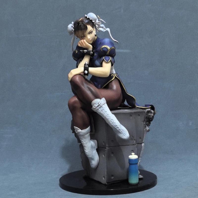 Anime Gon Freecss Action Figura Hunter X Hunter Manga Doll Killua Zoldyck Figure GK Street Fighter Chun Li Figure Hot Model Gift
