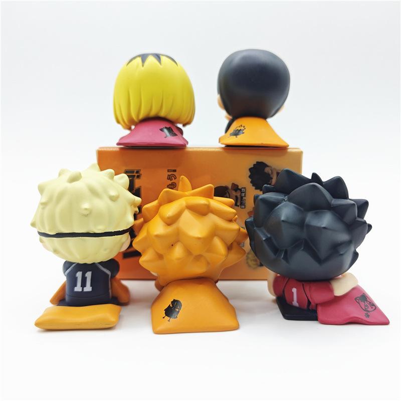 Haikyuu!! Sleep Series Mini Anime Figure Hinata Shoyo Kei Tsukishima Kozume Kenma Tetsurou Kuroo Collectible Model Toys