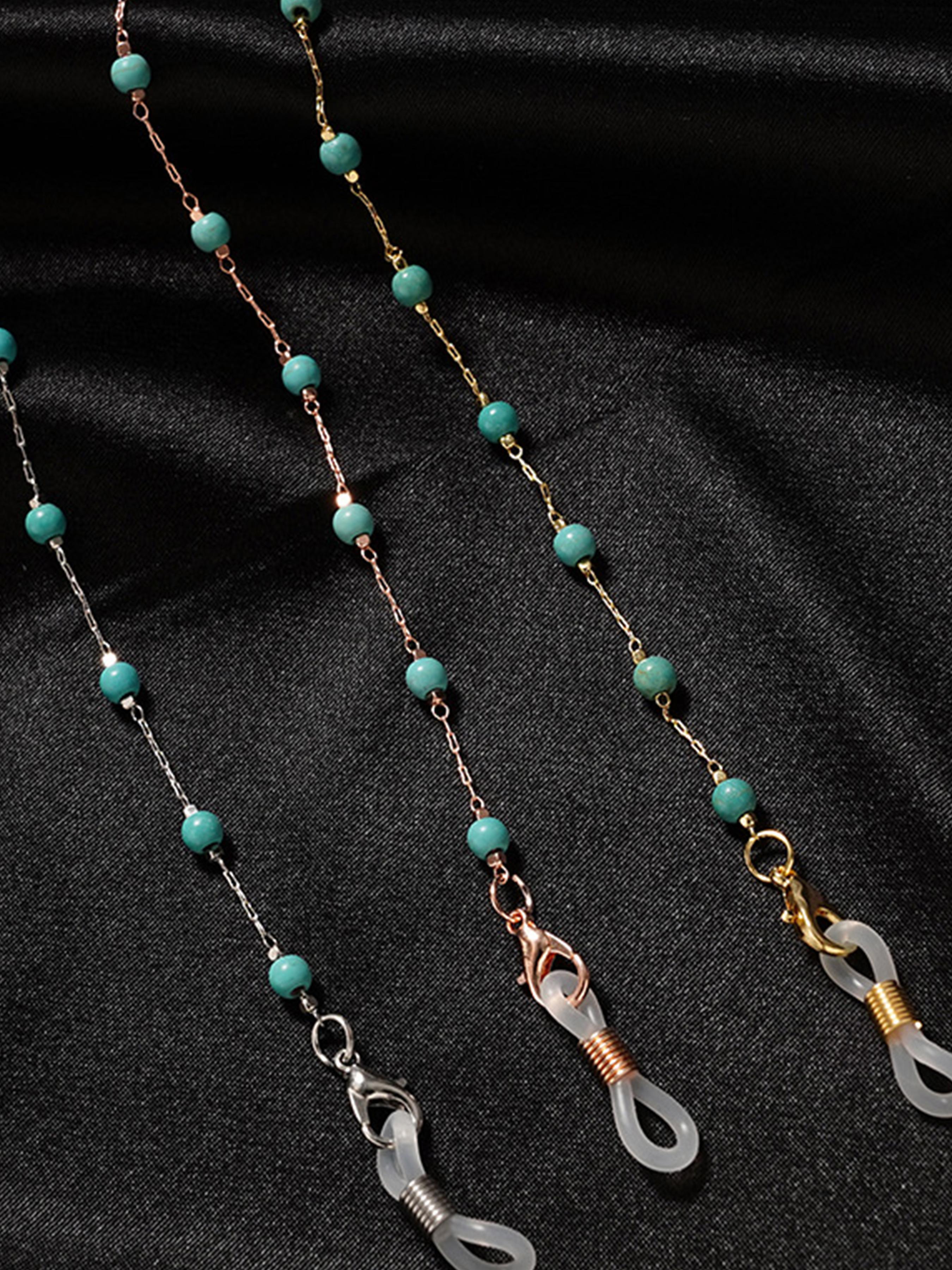 Fashionable Eyeglass Chain, Anti-Loss Eyewear Strap, Reading Glasses Chain, Eye Glass Accessories, 1 Piece Set, Stylish and Practical