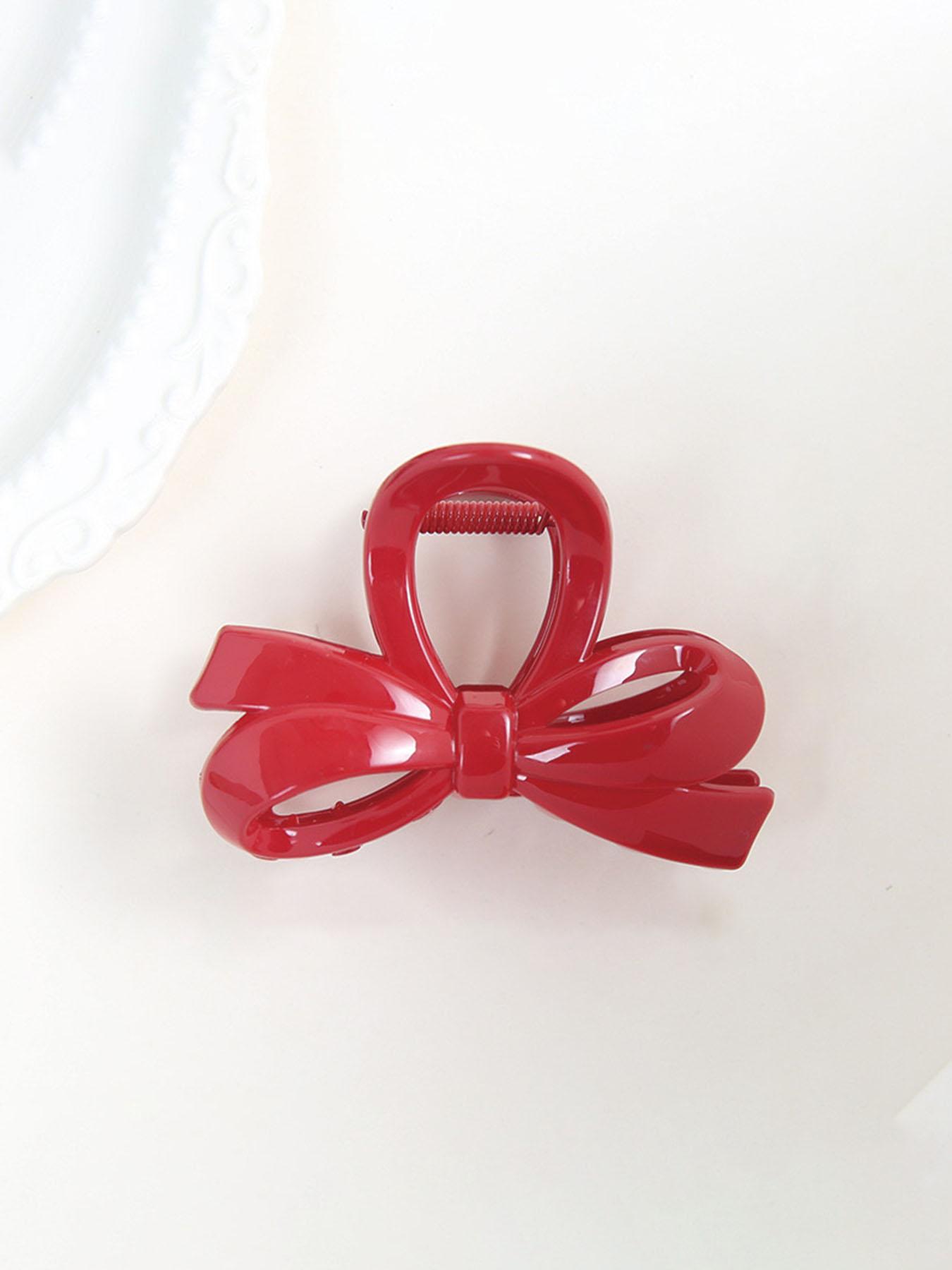 Minimalist Elegant Bow Design Hair Claw, Cute Trendy Hair Claw, Fashionable Hair Accessories for Women & Girls, Hair Clip
