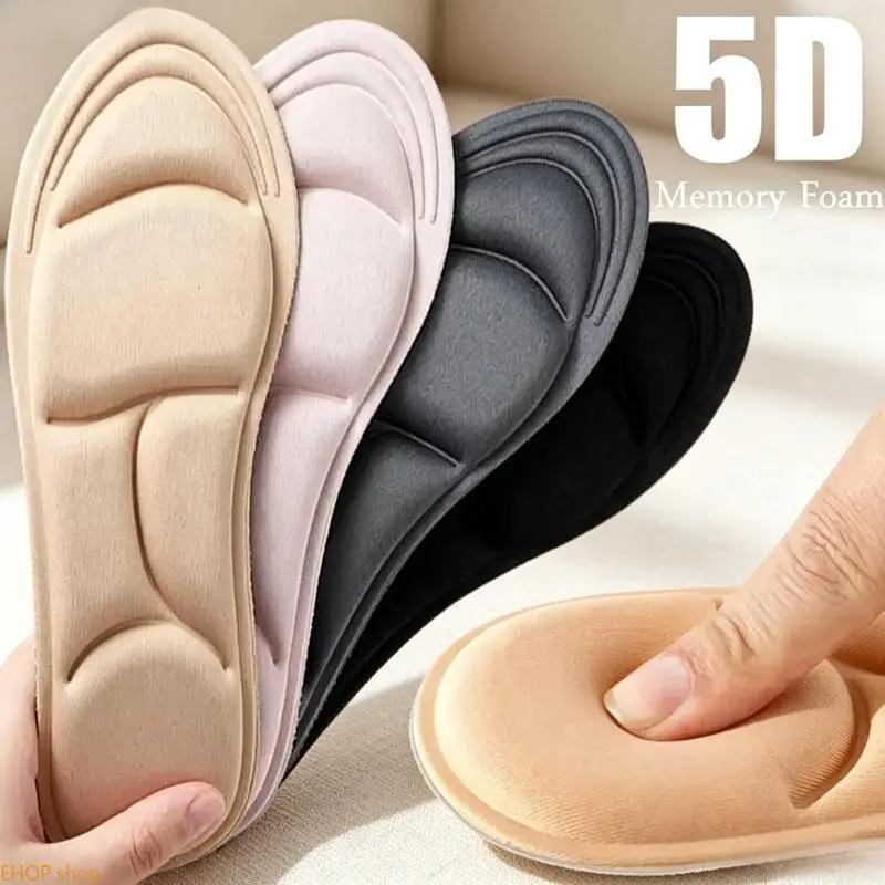 5D Memory Foam Insoles for Men’s Footwear, Active Arch Support Shoe Inserts with Cushioned Breathable Layer & Deodorizing Design, for Running/Walking jewelry stainless steel ring twist round hoop earring trendy comfortable