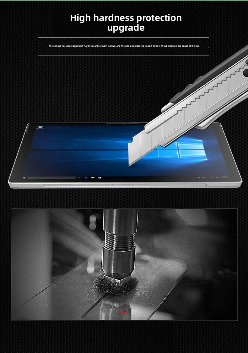 9D Tempered Glass Screen Protector for Microsoft Surface Pro 7 8 X, Surface Go 2 3, Anti-Fingerprint Magnetic Privacy Filter, Explosion-Proof Matte Screen Film for Surface Tablet, Business/Office Use