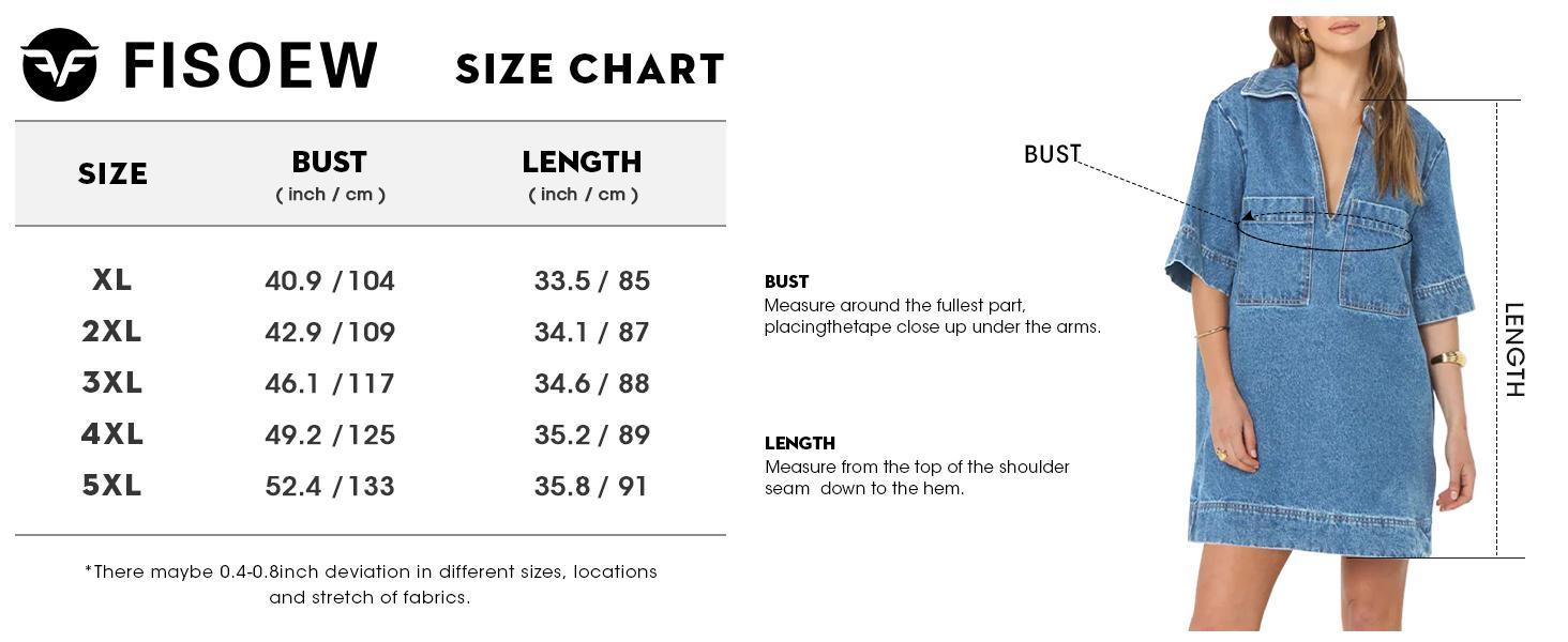 FMEYOA Womens Denim Shirt Dress Summer Collared V Neck Mini Casual Jean Dresses with Pockets FMEYOA Womens Denim Shirt Dress Summer Collared V Neck Mini Casual Jean Dresses with Pockets